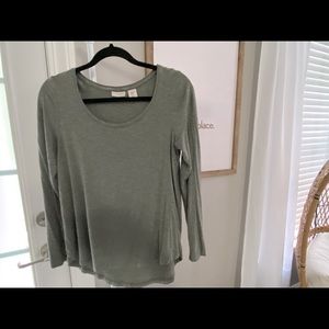 Grey Long Sleeve Shirt